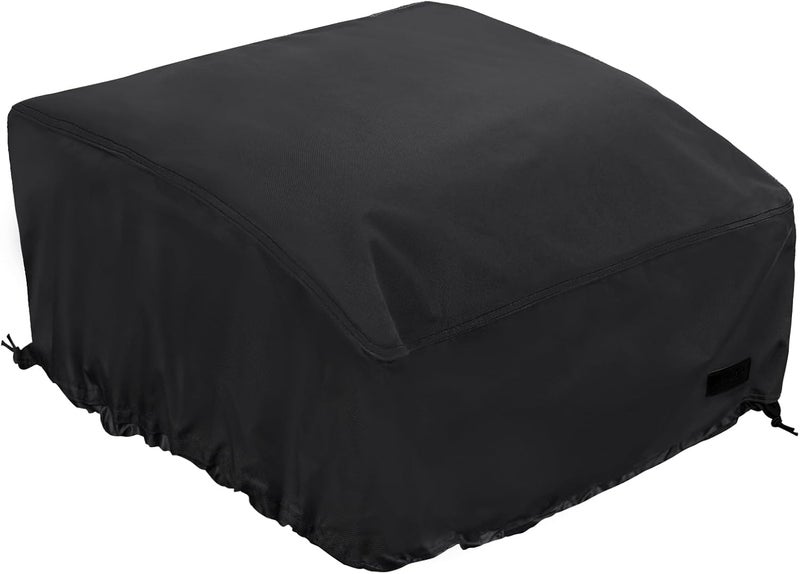 NettyPro Griddle Cover for 22 Inch 17 Inch Table Top Griddle, Waterproof Heavy Duty Portable Tabletop 2-Burner Propane Grill Cover for Cuisinart, Monument, Pit Boss, Royal Gourmet, Black - Image 1